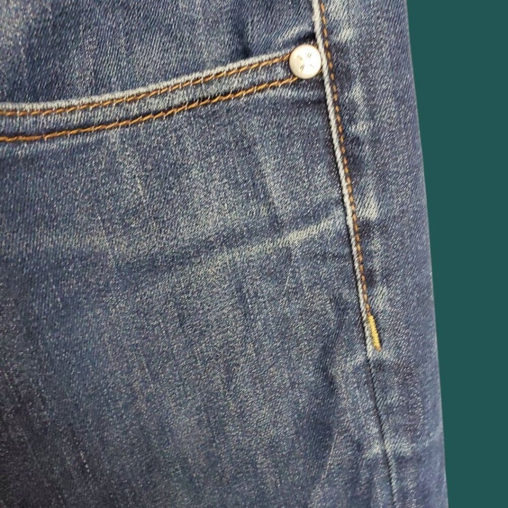 Plan B Premium Quality Mens Straight-Leg Blue Denim Jeans Size 30 - Picture 7 of 16